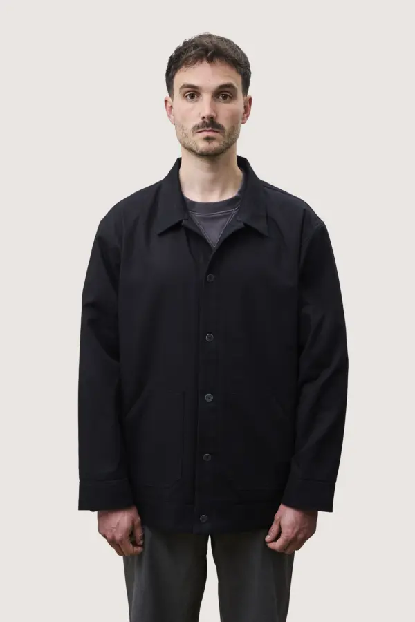 Jacke, Schwarz, von vorn getragen